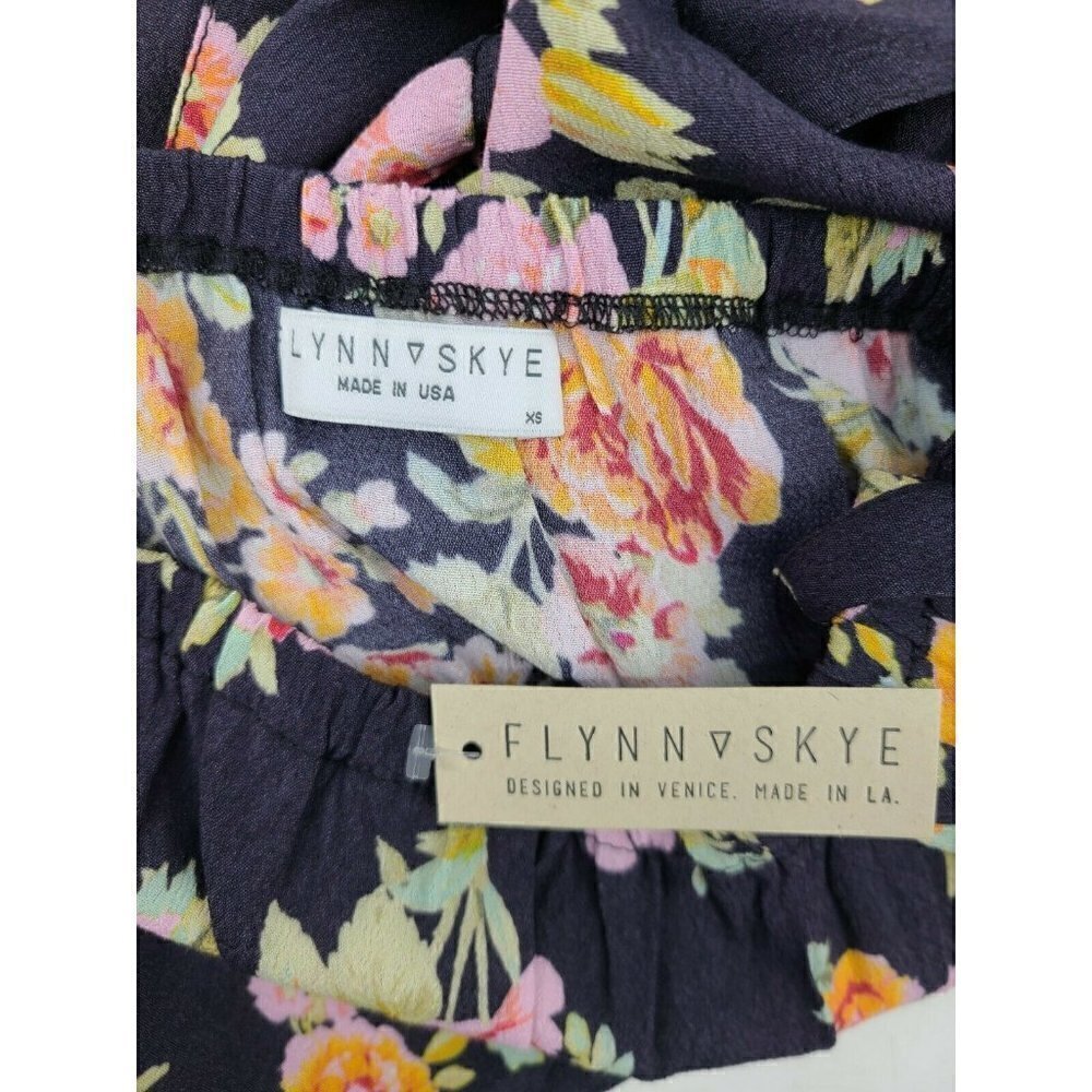 New Flynn Skye Maria Mini Dress Womens XS Floral - Picture 4 of 5